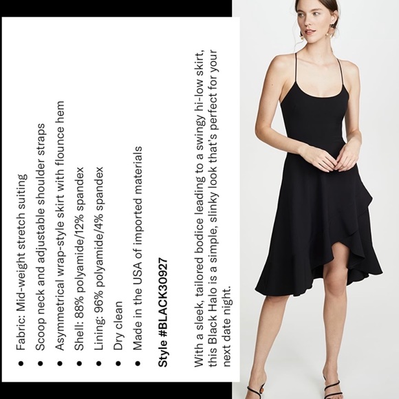 BLACK HALO Marie dress, excellent condition - Picture 2 of 4